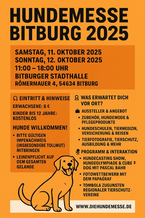 🐾 Hundemesse Bitburg 2025
